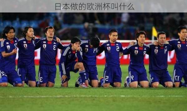 日本做的欧洲杯叫什么-第1张图片-楠锦体育网