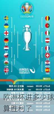 欧洲杯进多少球算胜利了-第3张图片-楠锦体育网